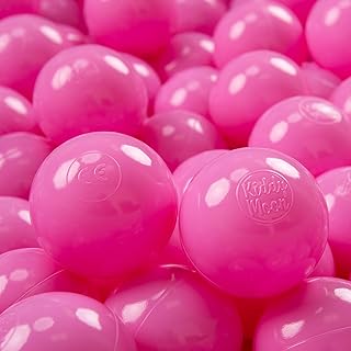 KiddyMoon Bolas Colores para Piscina Plástico Niños Infantil ∅ 7Cm Fabricado UE