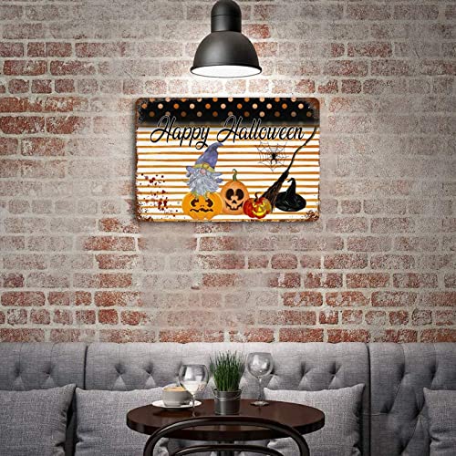 Panneau en aluminium Happy Halloween rigide grand format 30x45 cm - 6