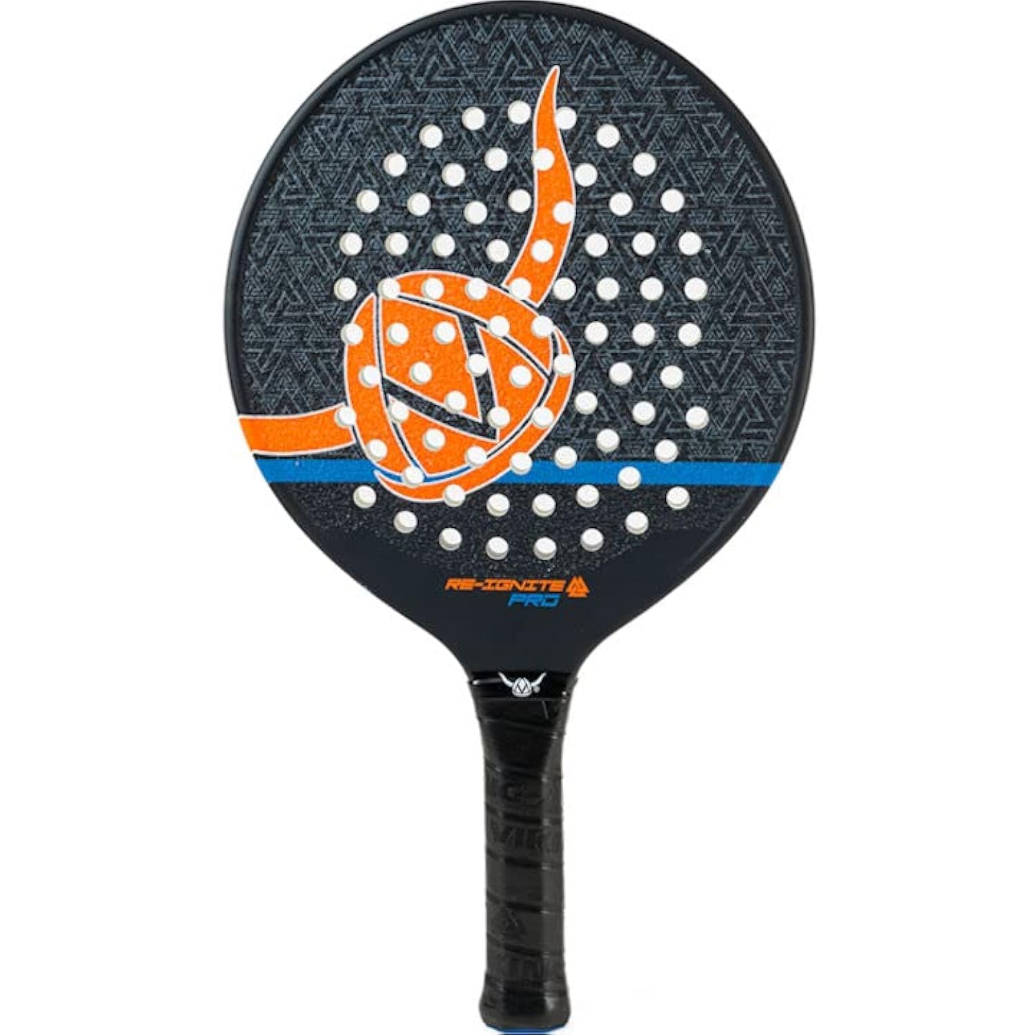 Raquette Viking Re-Ignite Pro Valknut noir pour platform tennis de précision - 4