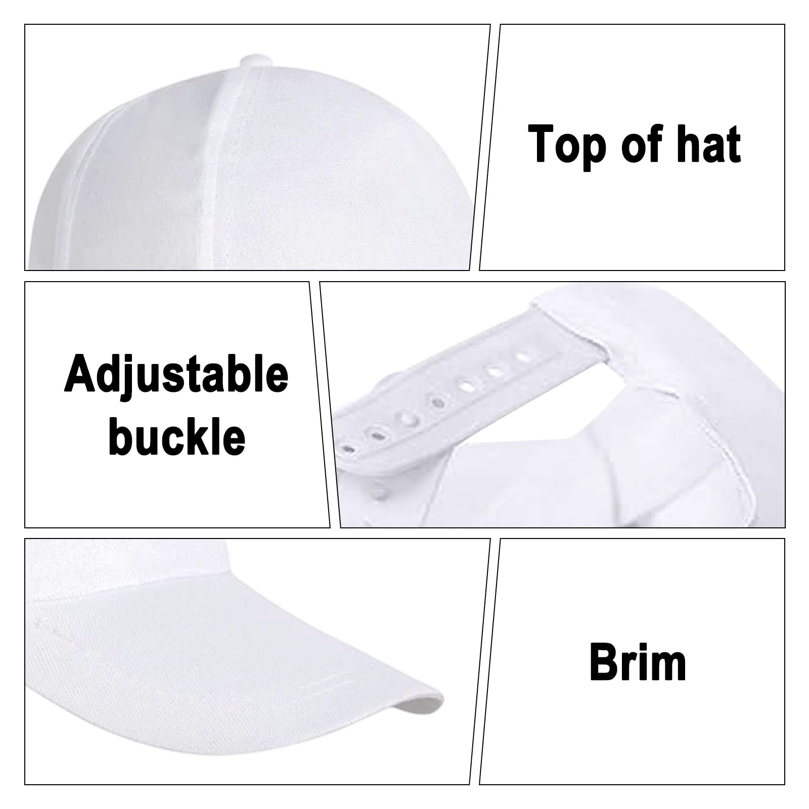 10 gorras de graffiti, gorras de béisbol, juego de manualidades para niños, gorras para pintar, gorras de béisbol, juego de bricolaje, gorra de béisbol blanca para niños