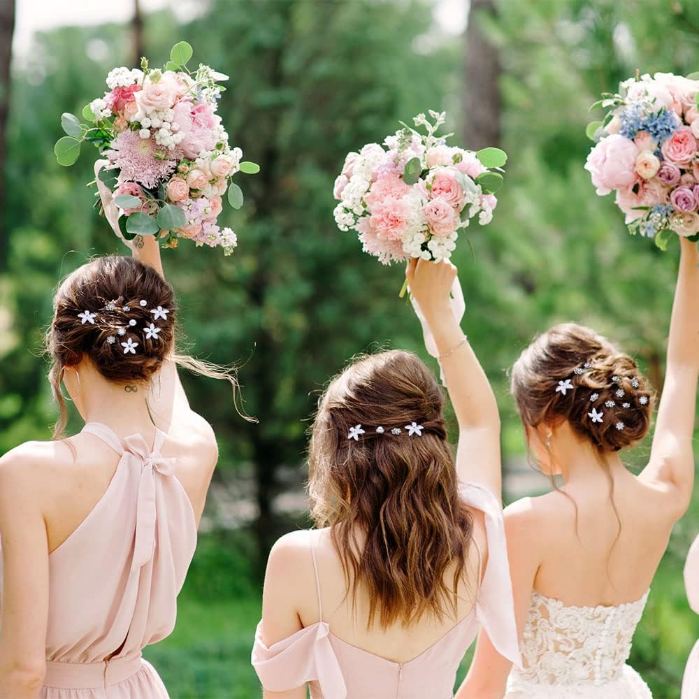 25Pcs Pearl Hair Pins, Wedding Hair Grips Bridal Hair Pins - Image 5