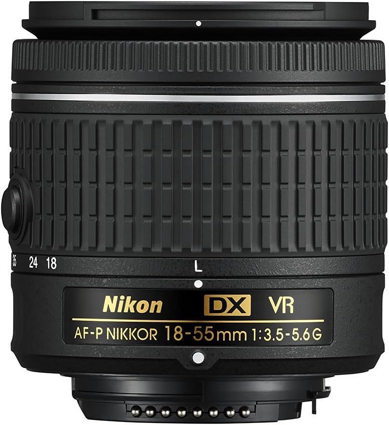 Nikon AF-P DX NIKKOR 18-55mm f/3.5-5.6G VR Lens for Nikon DSLR Cameras