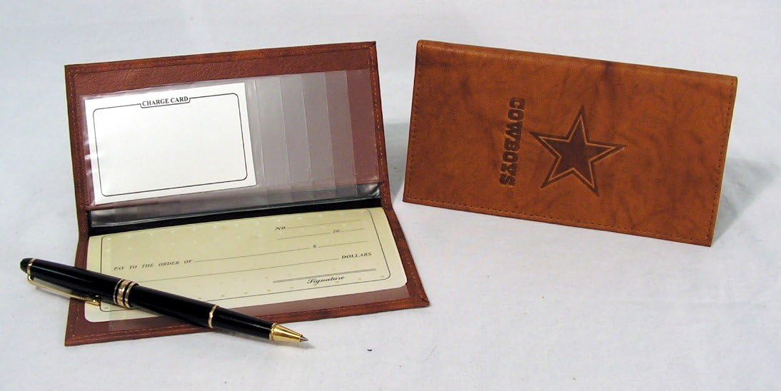 Dallas Cowboys NFL Standard Embossed Brown Leather