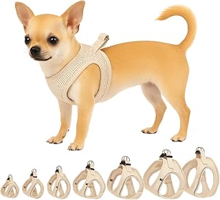 Dog Harness - Dog Harness Small Dogs - XXS - Flamingo Harness Step&Go Bento Beige product image