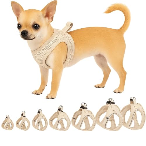 Flamingo Perro Arnés Step&Go Bento Beige XXS 22-23cm 24-25cm