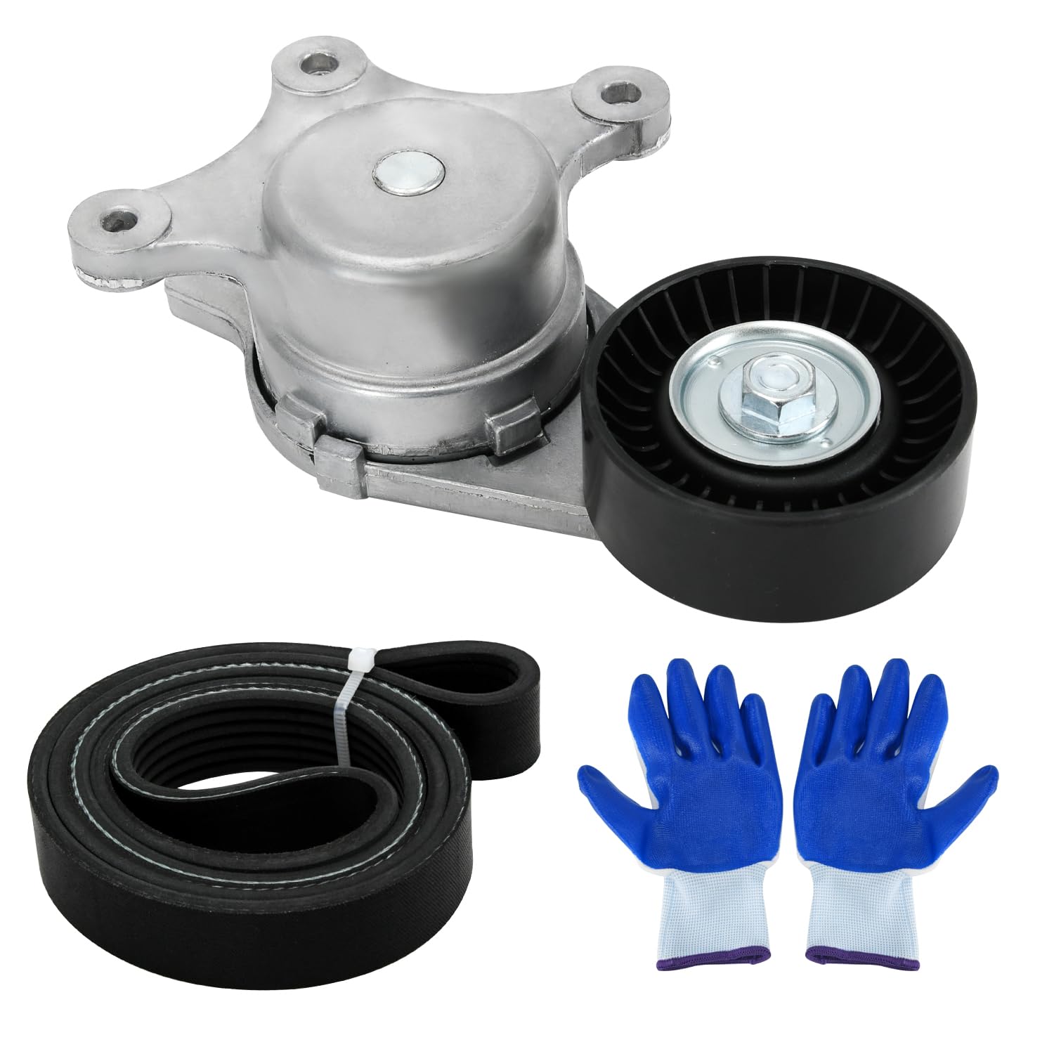Photo 1 of FQRANBO Drive Belt Tensioner Kit for Ford/Lincoln 3.5L 3.7L V6