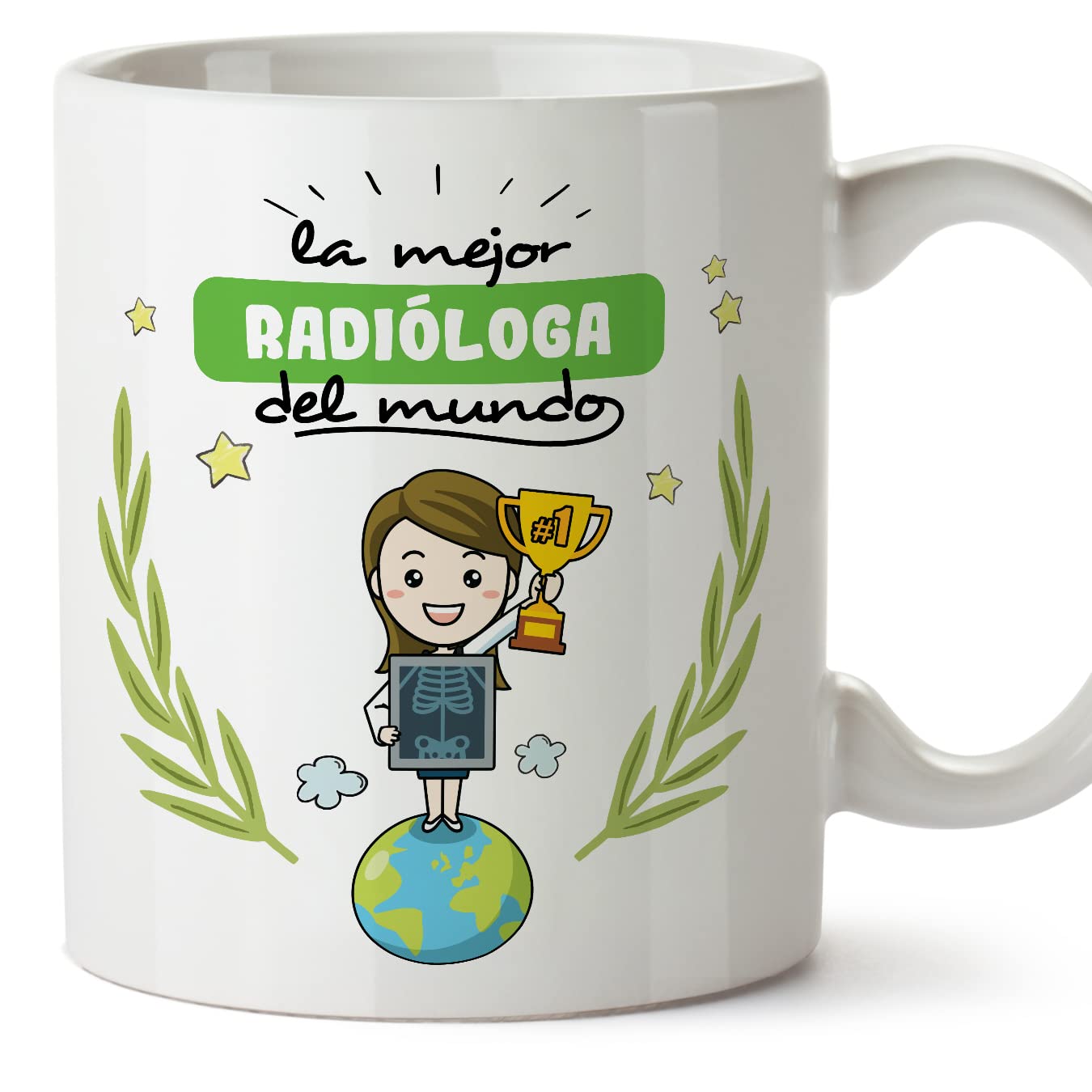 MUGFFINS Taza Fisioterapeuta Hombre (Mejor del Mundo) - Regalos Originales y Divertidos de Fisioterapia — view 93