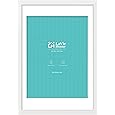 Picrit 20x30 Frame 3 Pack, White Poster Frame, Display Poster 18 x 24 with Mat or 20 x 30 without Mat for Horizontal or Vertical Wall Mounting