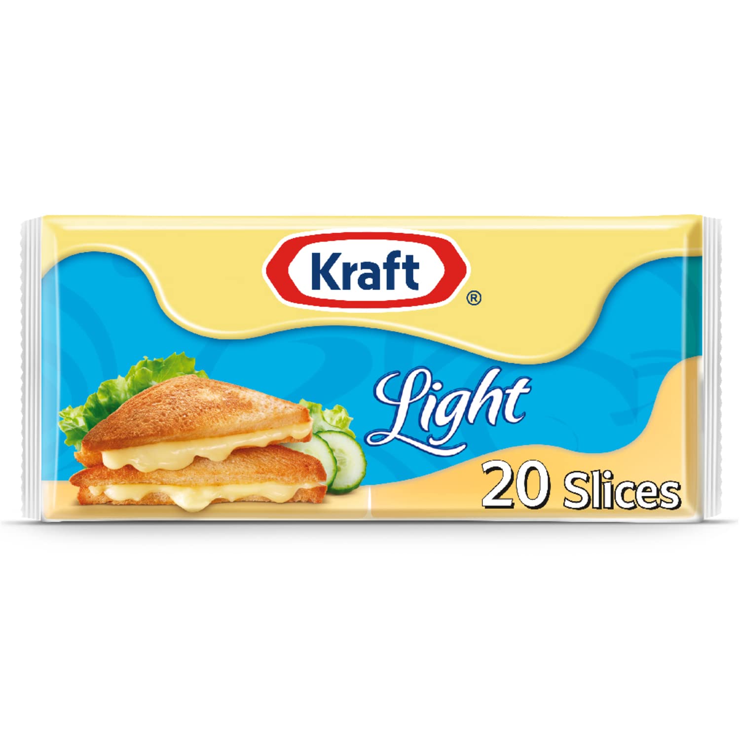 Kraft Cheese Slices Light 400g