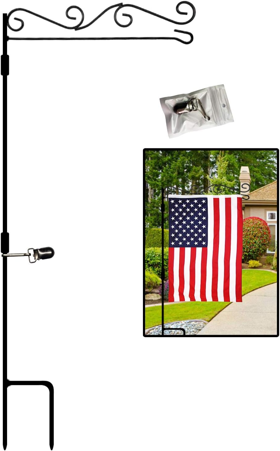 Garden Flag Stand Premium Garden Flag Holder Stand Pole