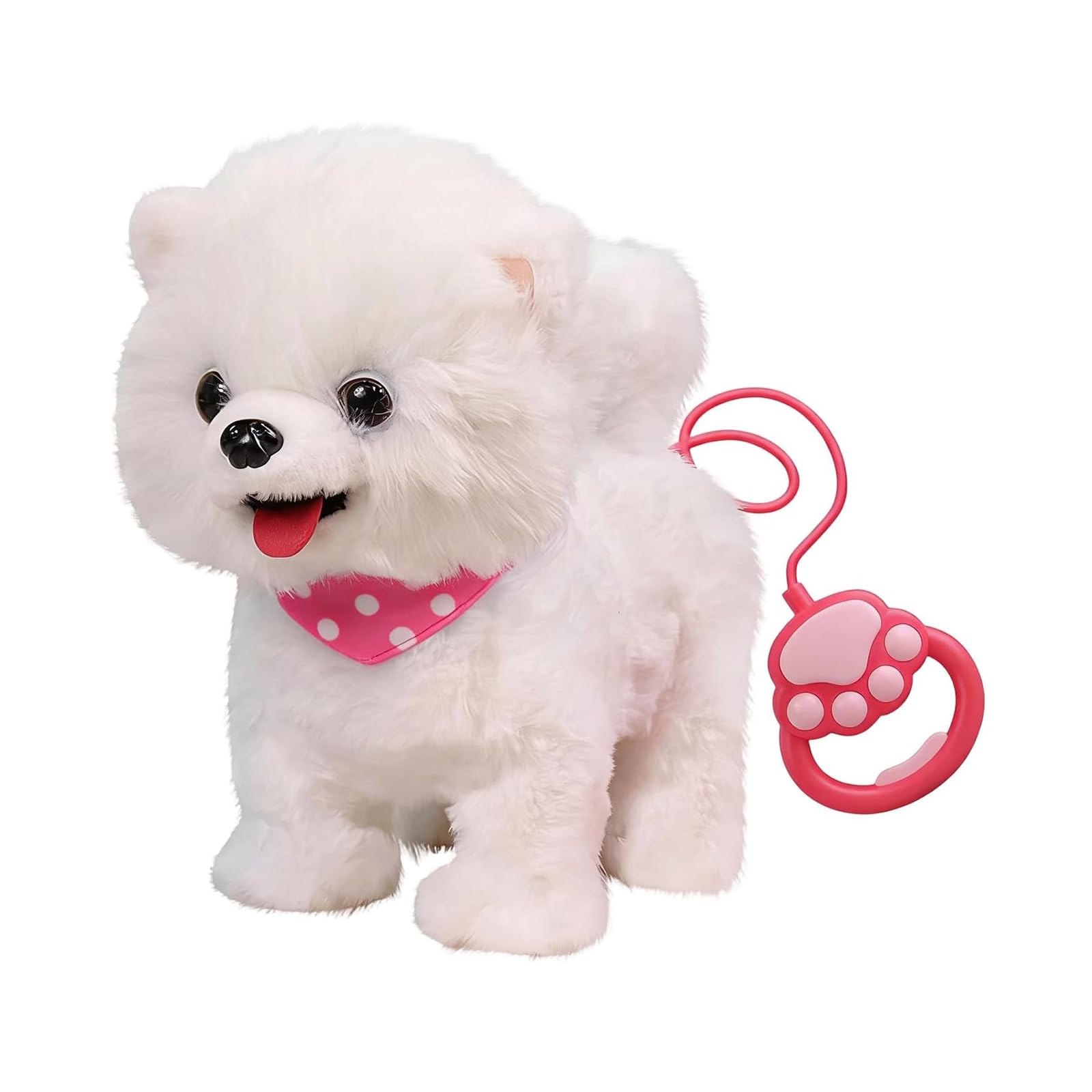 Giocattolo elettronico interattivo per cani in peluche con