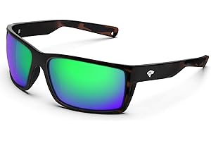 TOREGE Sports Polarized Sunglasses for Men Women, Flexible Frame for Cycling Running Driving Fishing Mountaineering