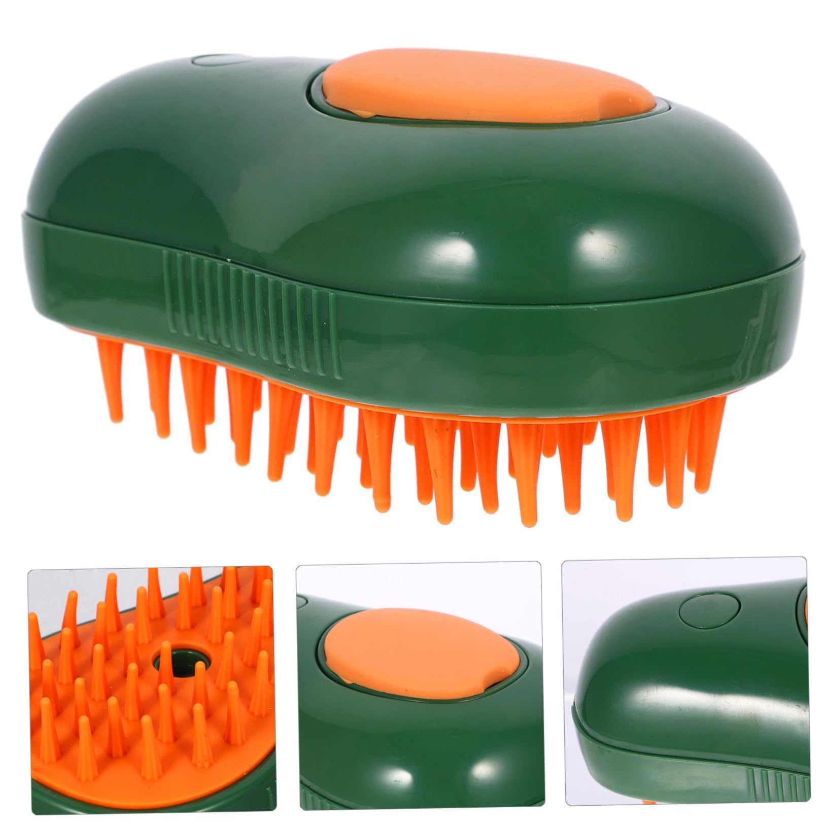 YARNOW 3 Piezas Cepillo de para perros y gatos cepillo de baño para mascotas mascotas fregadora eléctrica para perros para el aseo humeante para