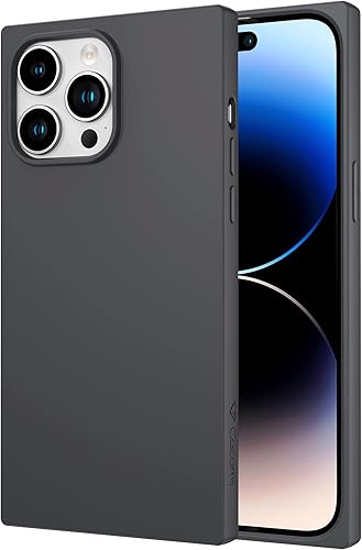 Miniatura 2 de Cocomii Funda cuadrada compatible con iPhone 14 Pro Max, silicona, delgada, mate, suave al tacto, forro de microfibra, resistente a las huellas