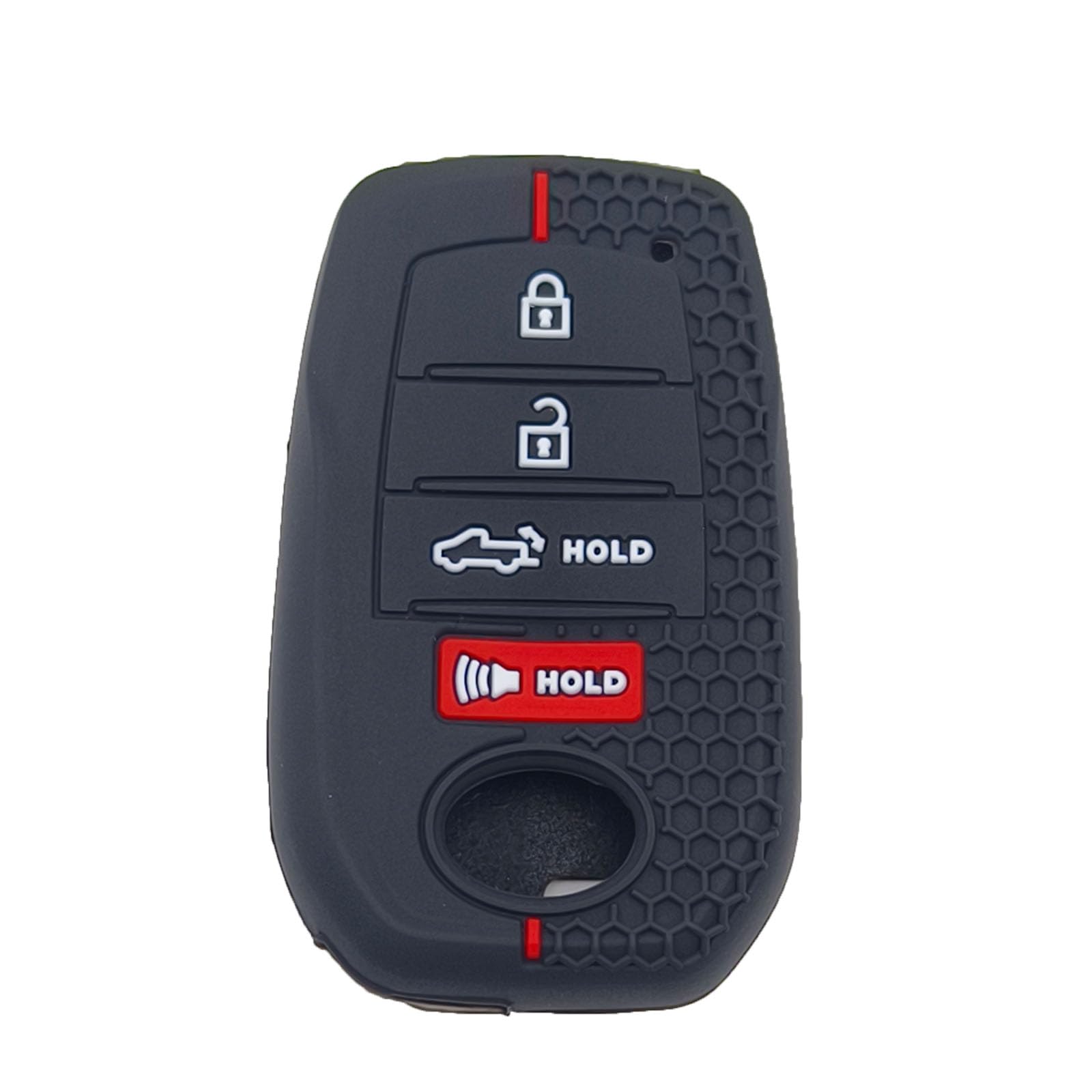 Silicone Remote Key Cover – Fits 2022-2024 Toyota Tundra, Tacoma, Sequoia & Prius (HYQ14FBX)
