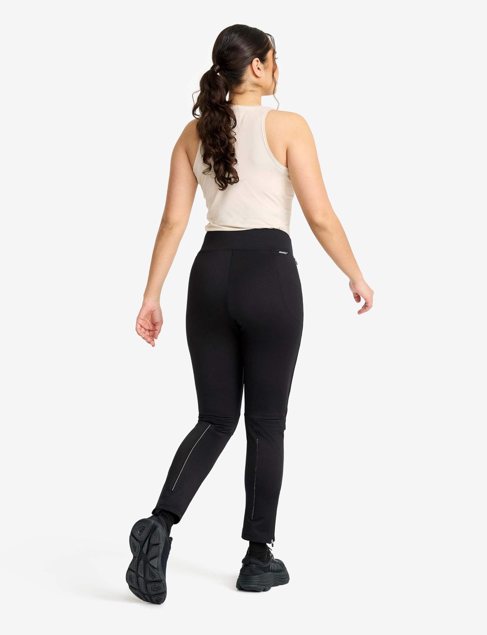 RevolutionRace Pace Wind Tights da Donna, Leggings Resistenti all'Acqua Perfetti per Lo Sport e Le attività all'Aria Aperta
