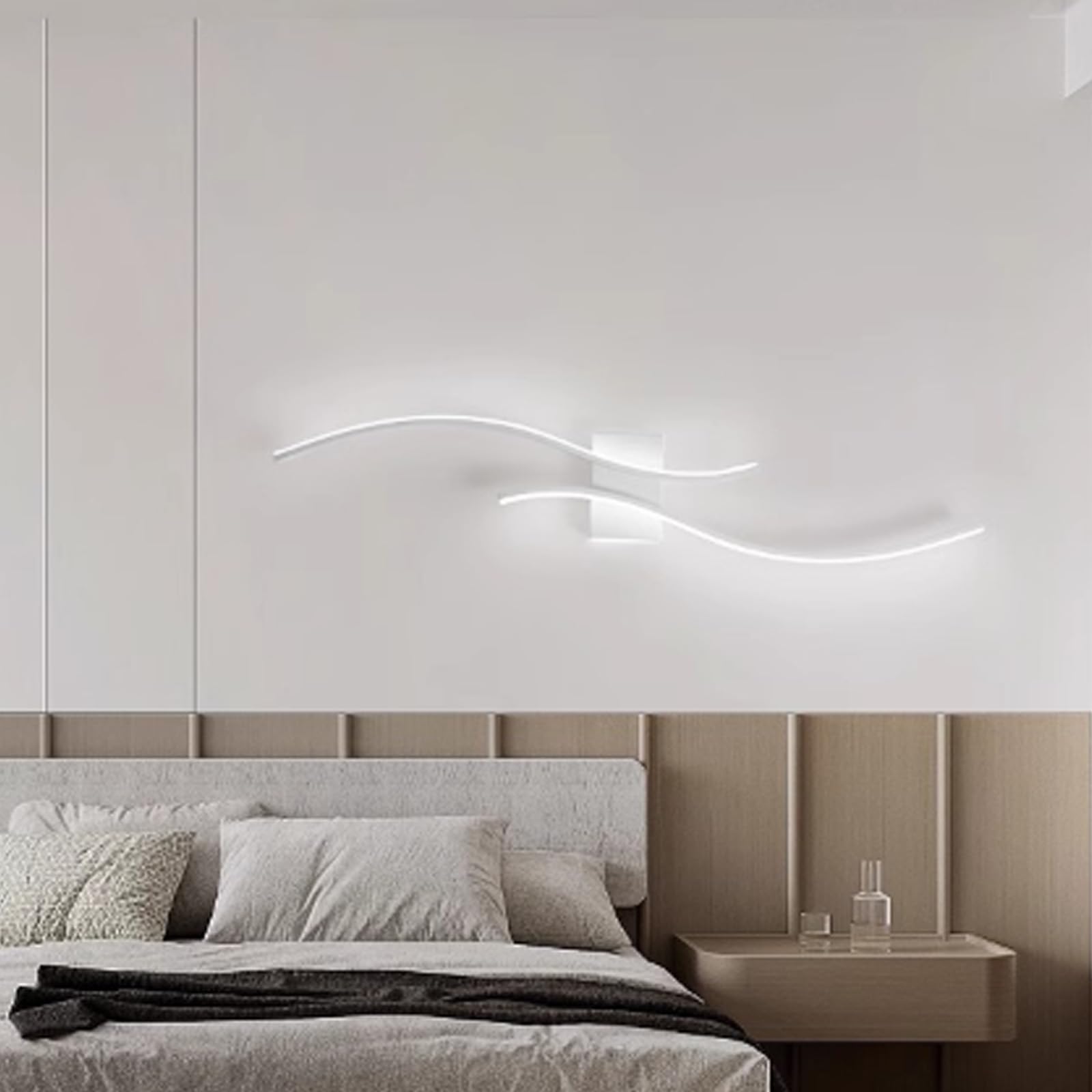 Lámpara de pared moderna ideal para iluminar escaleras y salones 8
