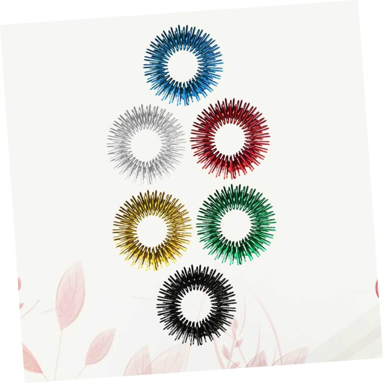 KOMBIUDA 2sets Finger Massage Tool Acupressure Points Hand Toy for Relief Great for Add 6pcs*2