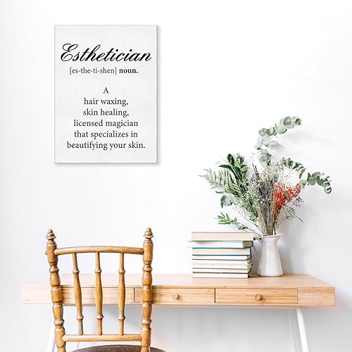 Miniatura 7 de Esteticista - Póster de definición de esteticista para pared, pintura enmarcada para el hogar, sala de belleza, sala de belleza, decoración de