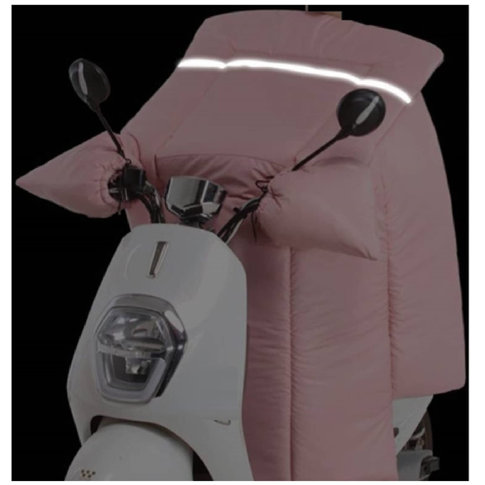 Pare-Brise de Voiture électrique/Hiver Plus Velours Voiture de Batterie de Moto épaississante pour Augmenter la Chaleur et Pare-Brise imperméable/Protection Solaire en Hiver