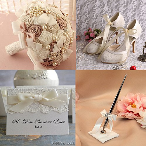 Okaytec Kit 51 pz Coccarde Pronte per l'uso/Fiocco...