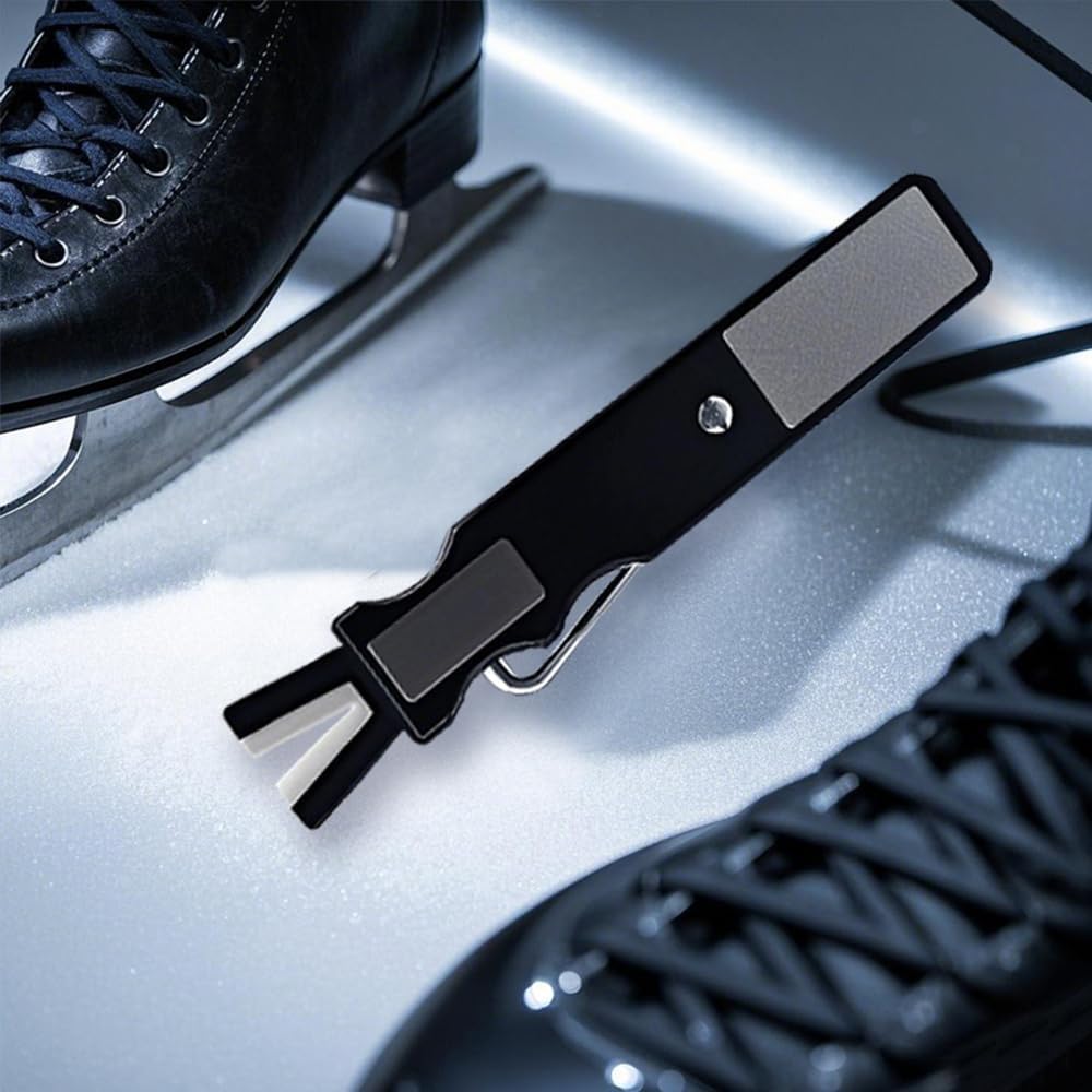 VPRO Ice Skate Sharpener Tool - Portable Blade Sharpening Accessory for Hockey and Figure Skates