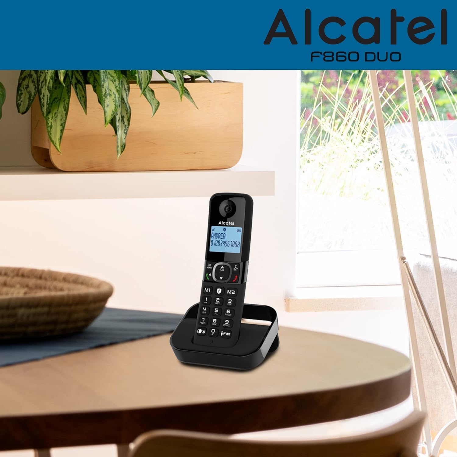 Alcatel TELEFONO F860 DUO BLACK