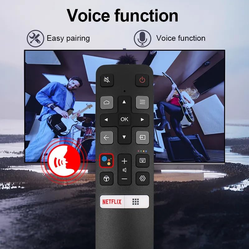 Image of Remote Control Compatible for jio Fiber Set Top Box with Voice Control Function(Pairing Required) (New TCL Remote)