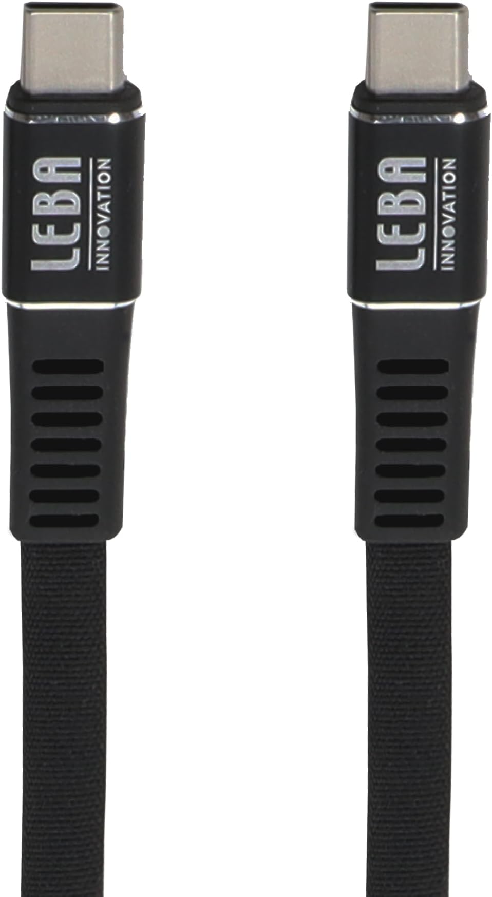 Leba Innovation NCABLE-LE-UC-UC-1.2M USB Charging Cable USB-C® Male 1.2 m Black