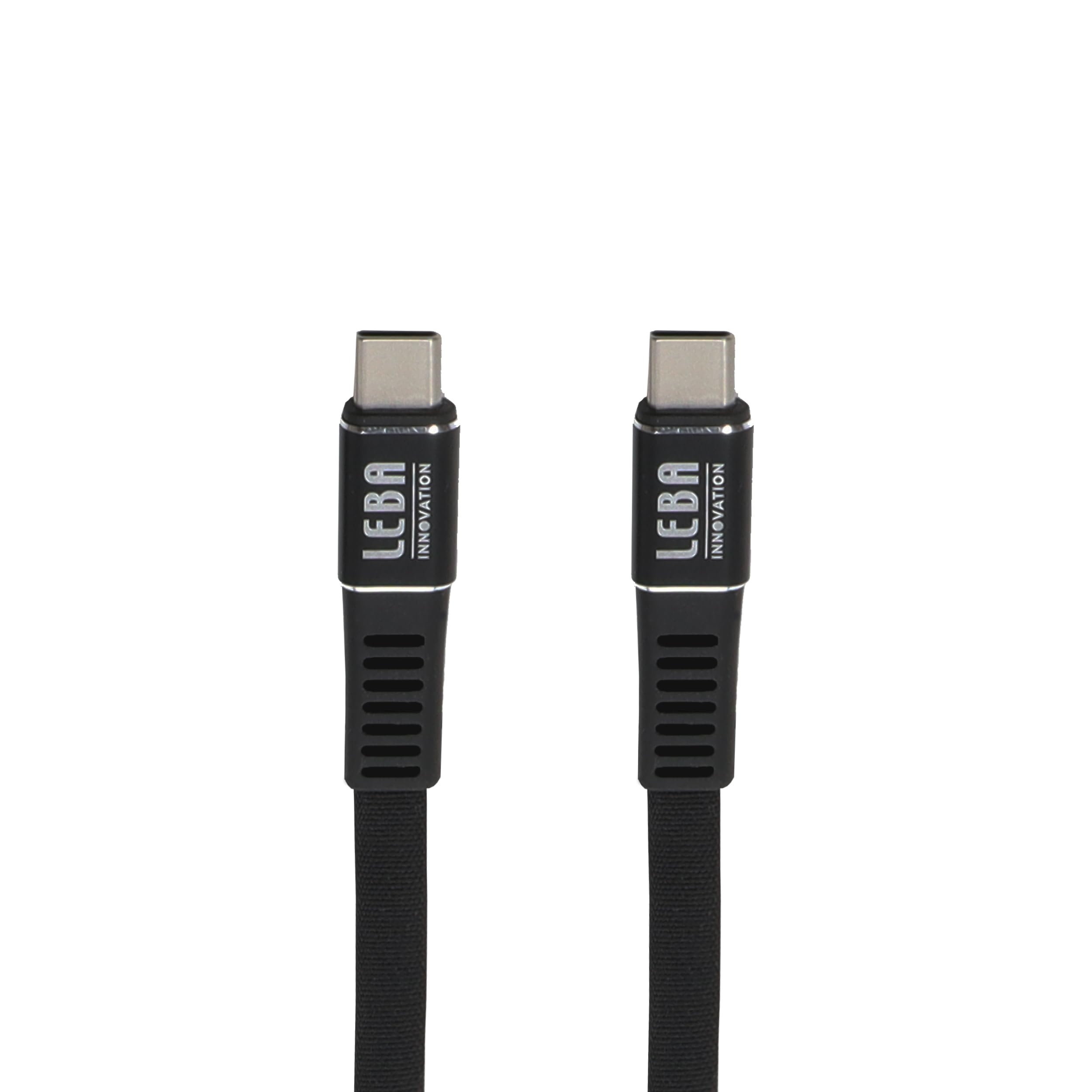 Leba Innovation NCABLE-LE-UC-UC-1.2M USB Charging Cable USB-C® Male 1.2 m Black