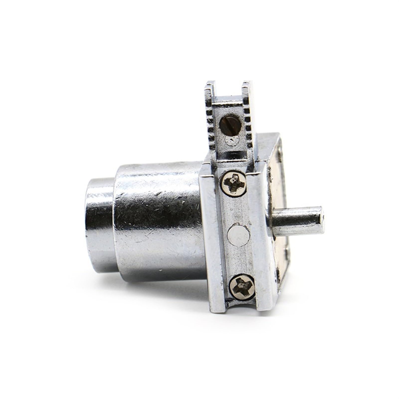 Blokada drzwi przesuwnych ze szkła 308H, stop cynku, do gablot, mebli, do 5-8 mm, 1 sztuka