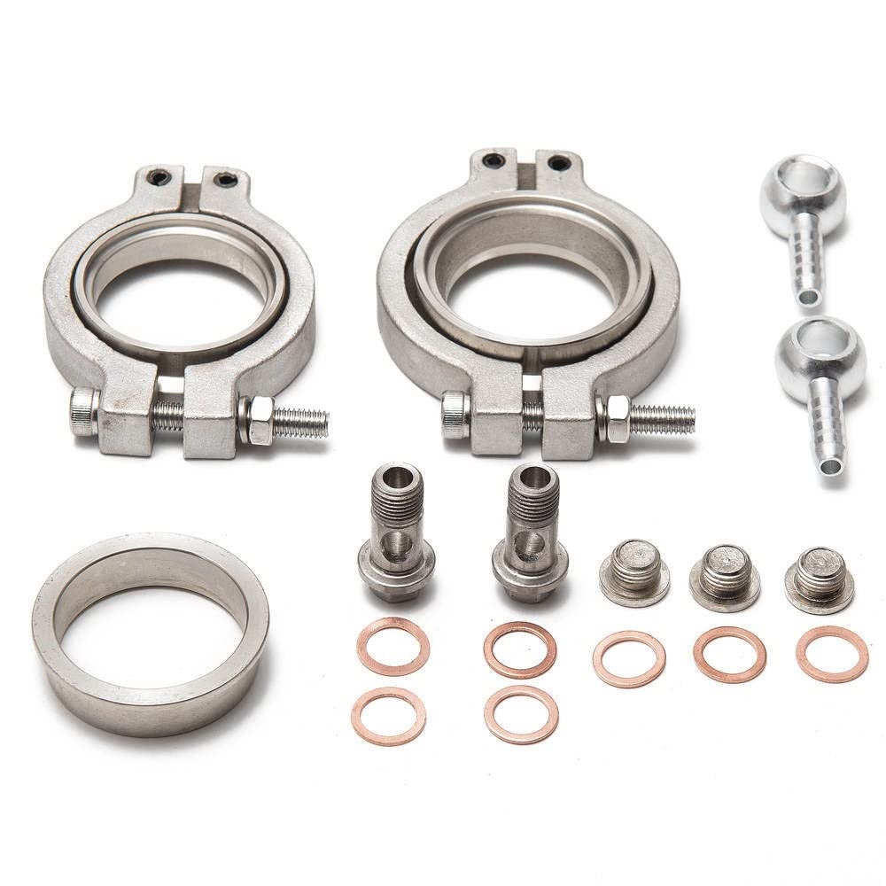 VáLvulas De Escape 38 mm V-Band Turbo Manifold Performance Estilo compacto Wastegate externo(Purple)