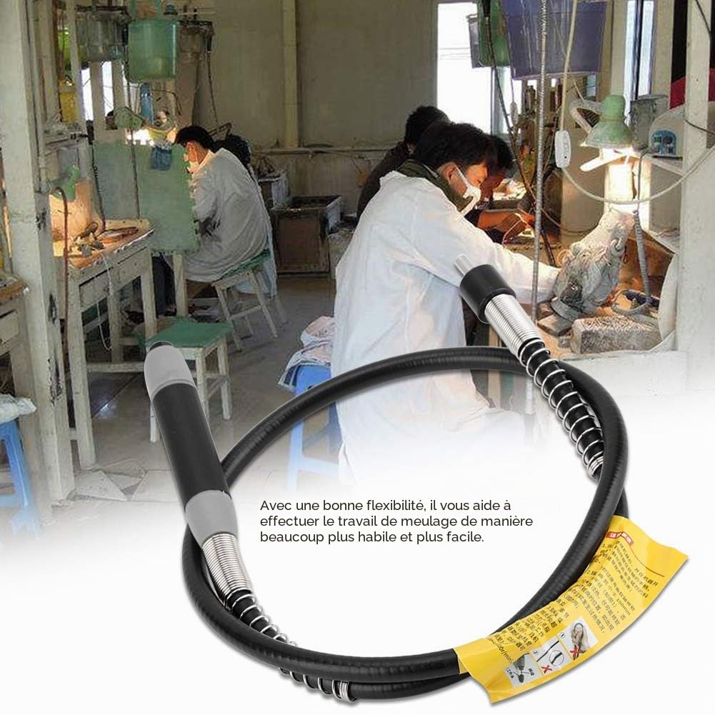 Rallonge flexible pour meuleuse électrique de 6 mm - Tige flexible pour perceuse et outil de meuleuse rotative
