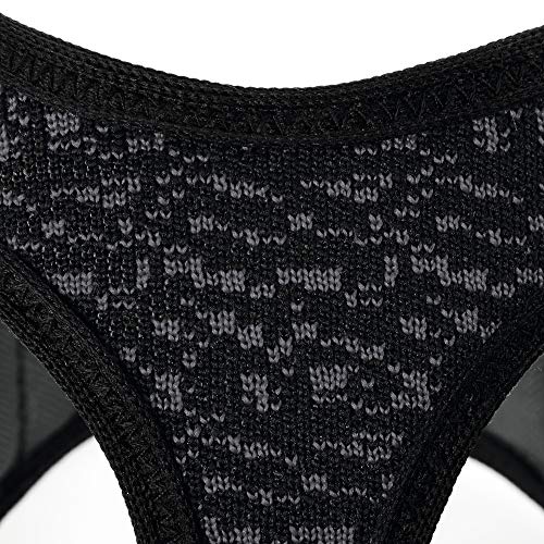 Hundegeschirr Hilo Soft Comfort XXS, Mesh, schwarz