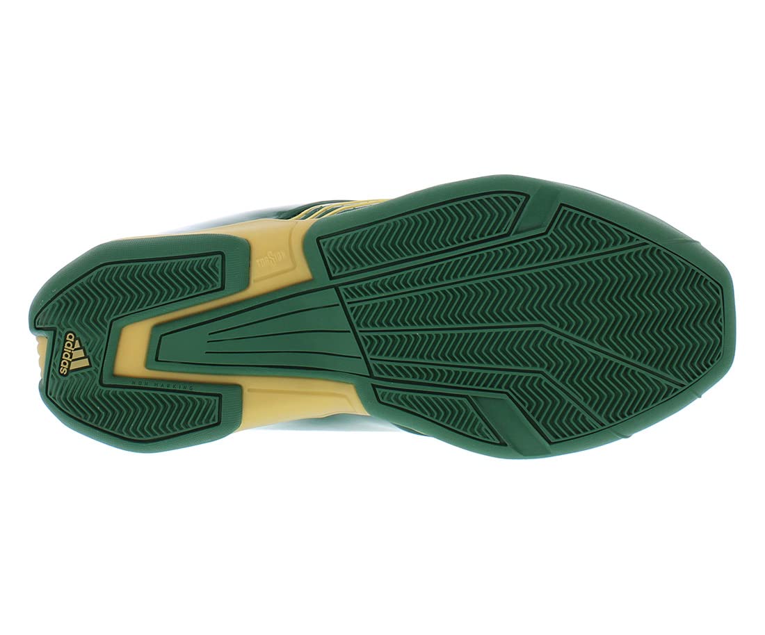 adidas Tmac 2 Restomod Unisex Shoes Size 6.5, Color: Green/Yellow