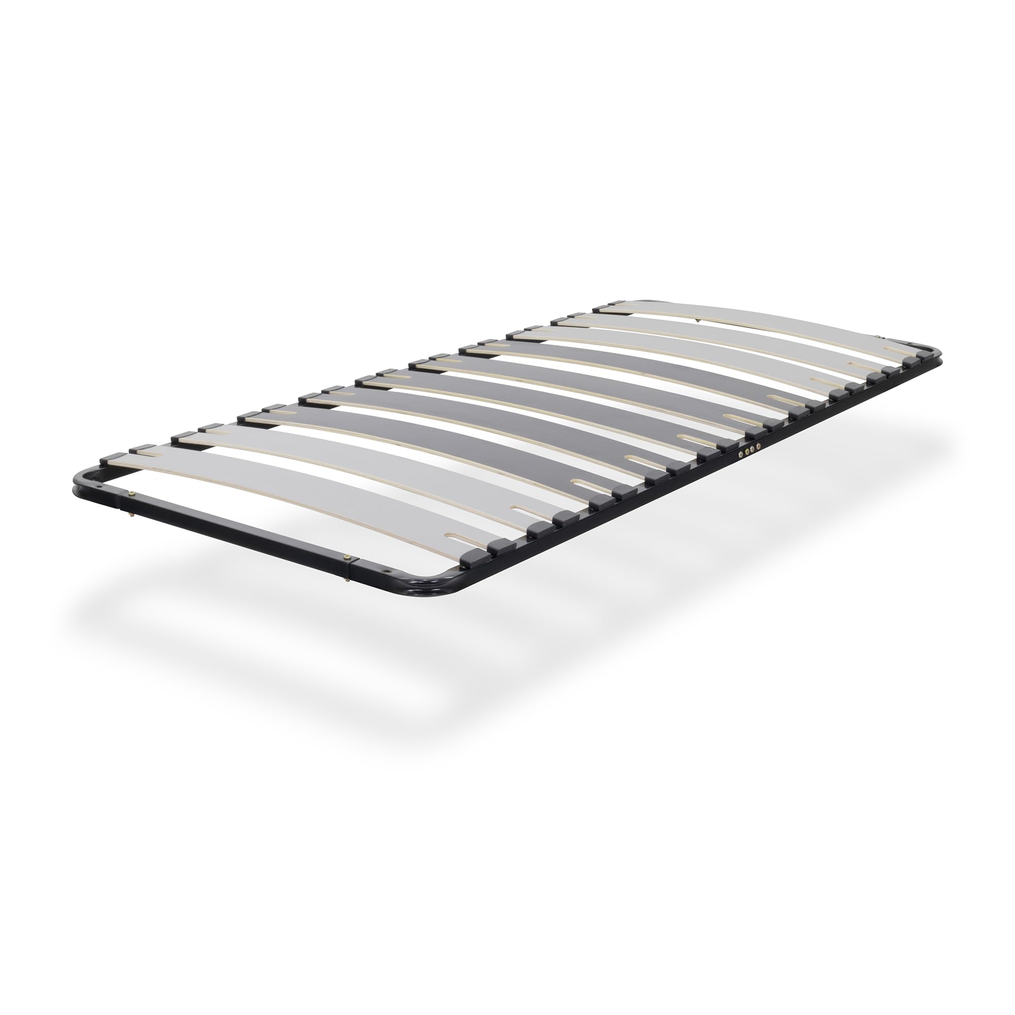 i-flair Metallbett Deck 90x200 cm - Stabiler Metall-Lattenrahmen mit Breiten Latten für alle Betten und Matratzen geeignet