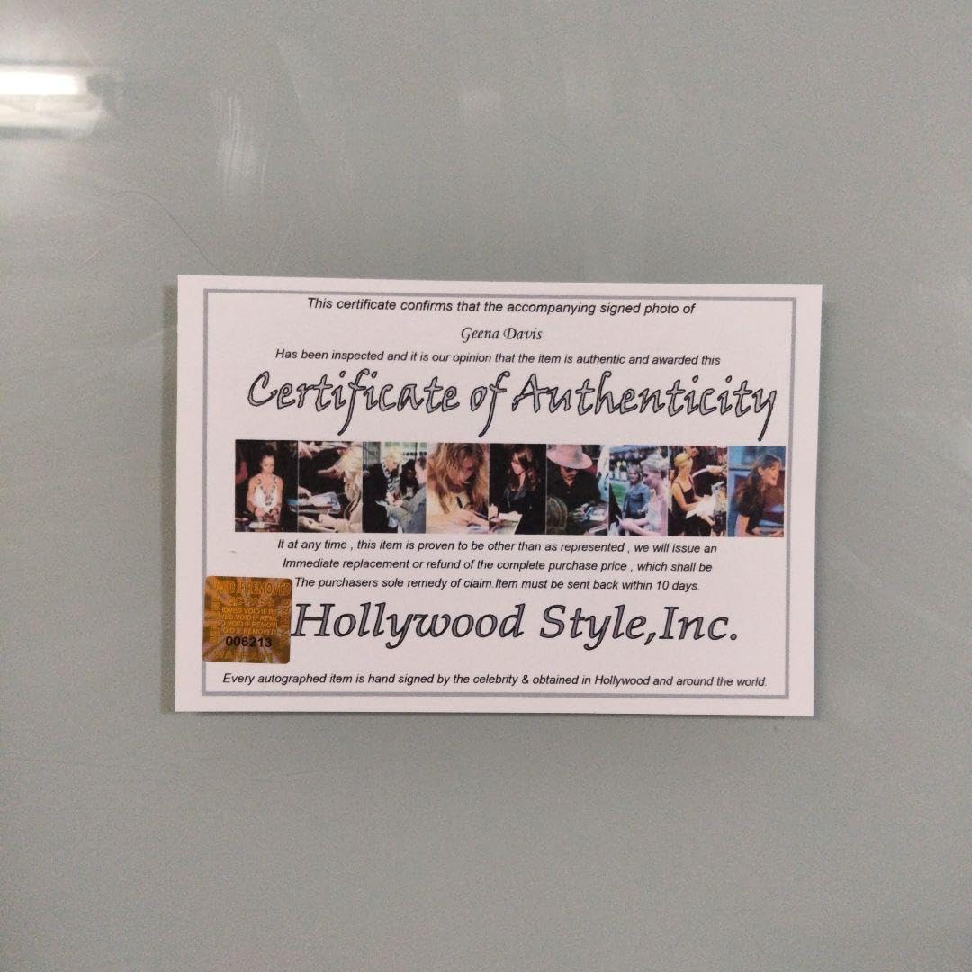 Amazon.co.jp: ジーナ デイヴィス直筆サイン入り超大型写真…Netflix  