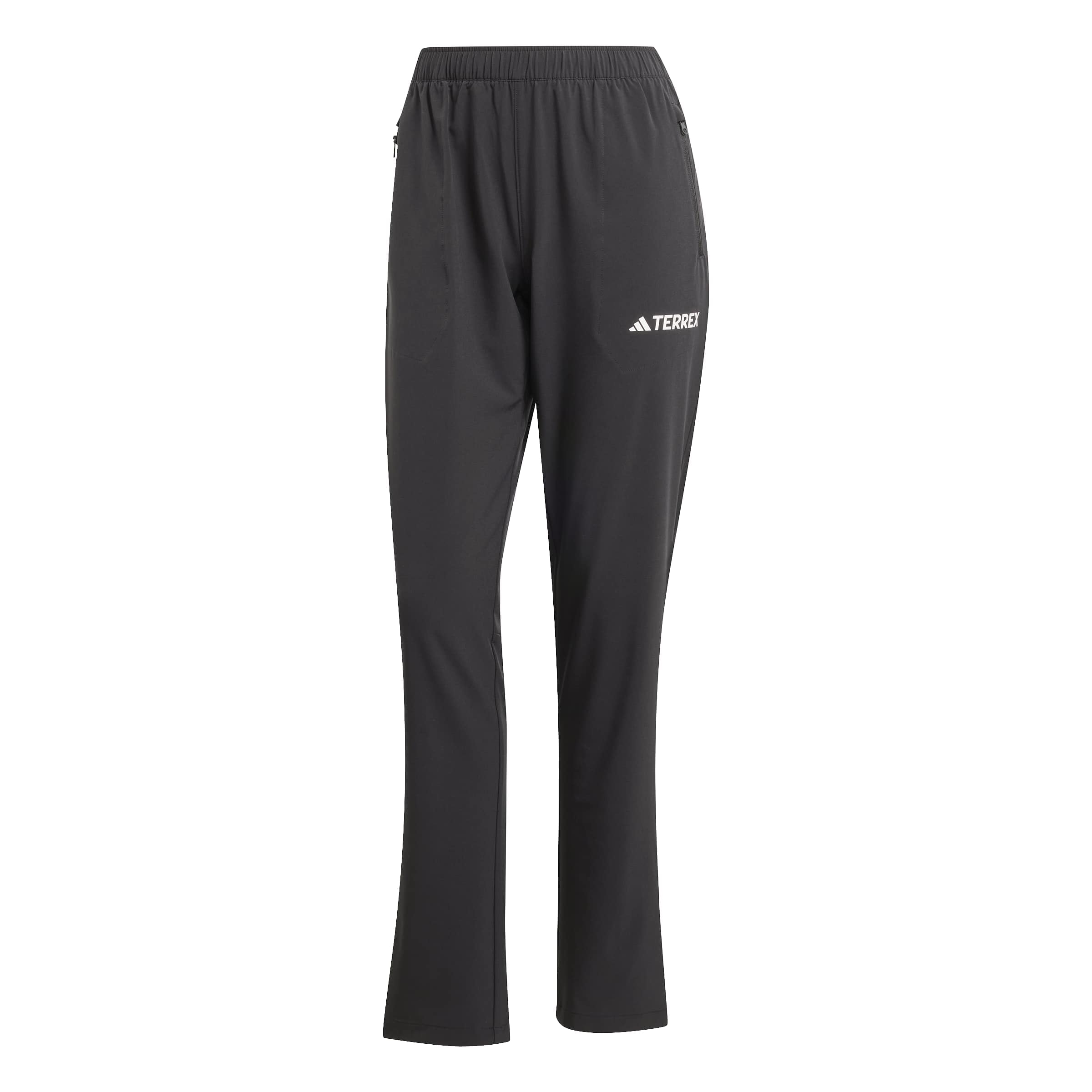 adidas Women's Terrex Multi Essentials Stretch Pants, Black, L Tall