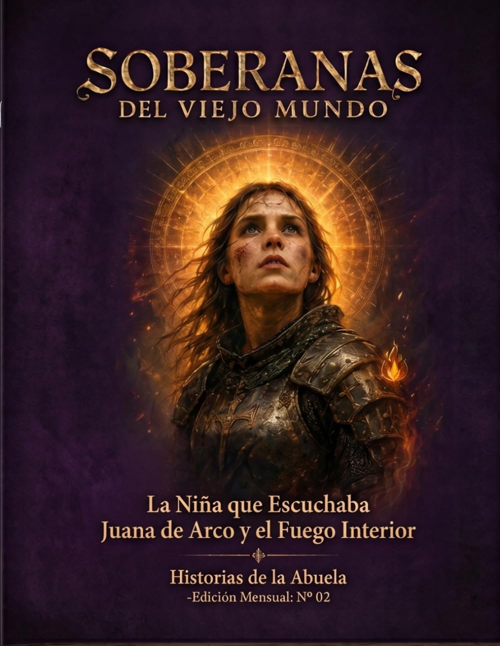 SOBERANAS DEL VIEJO MUNDO: La Niña que Escuchaba Juana de Arco y el Fuego Interior (REVISTA EKEMÍA — Colección Ritual Mensual)