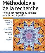 Download Méthodologie de la Recherche - Réussir son mémoire ou sa thèse en sciences gestion PDF