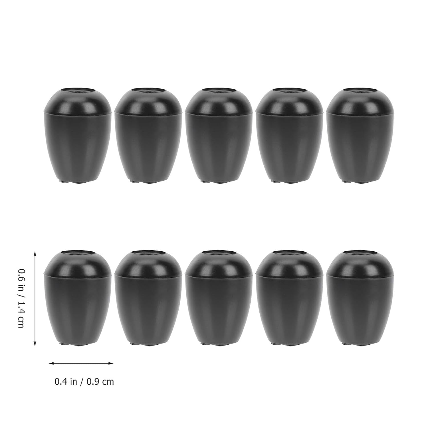 10 Pairs Silicone Replacement Earbuds for Stethoscopes Soft Comfortable Eartips for Use Lightweight Design for Hospital and Clinic Supplies