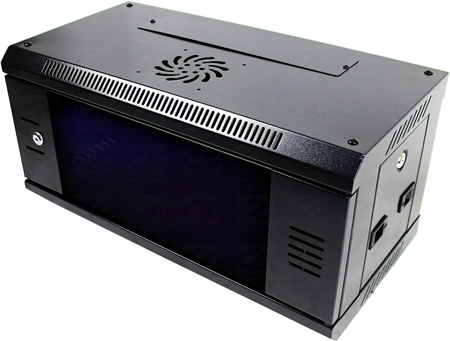 Black P Series Flat Pack Network Data Cabinet (6U 600x300mm (WxD))