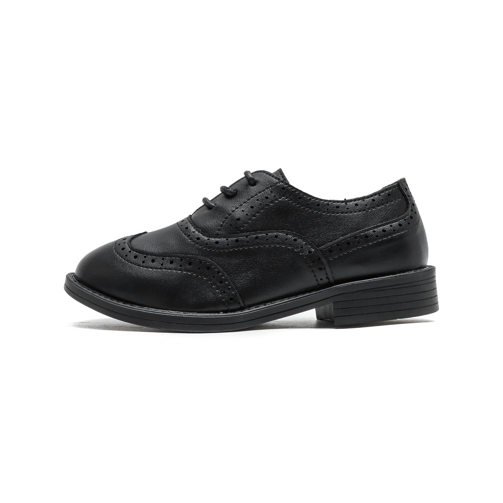 PPXID Kinder Jungen Schnürhalbschuhe Hochzeit Schule Oxfords Uniform Anzugschuhe