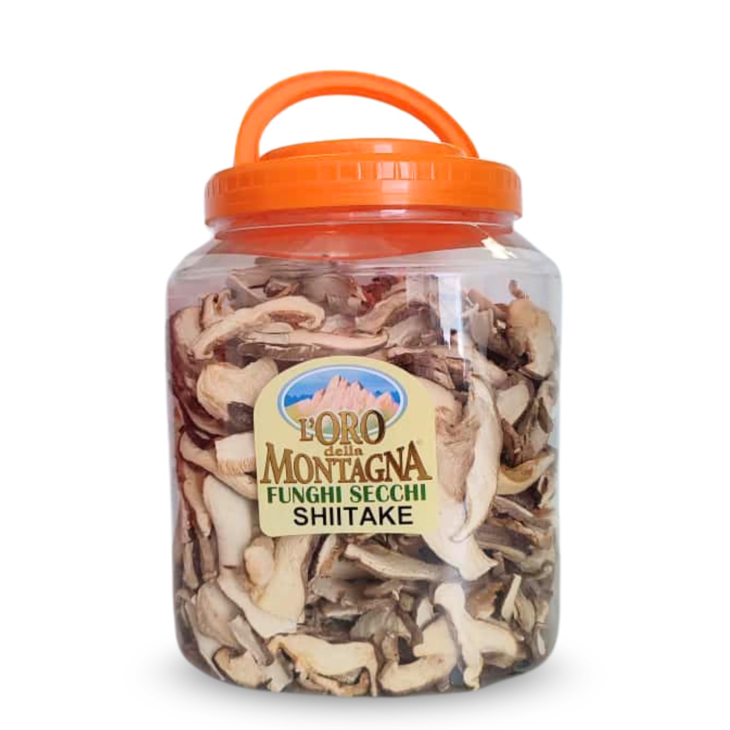 Funghi Shiitake Secchi a Fette Oro della Montagna 400g – Profumo Intenso, Gusto Umami – Ideali per cucina asiatica, ramen, zuppe, brodi, wok – 100% Naturali