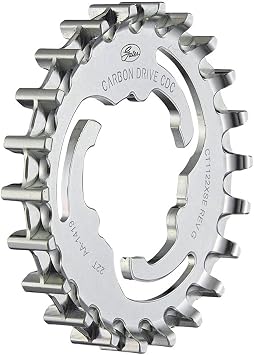 Gates Carbon Drive CDC Rear Sprocket for 3-Lobe SureFit - 24t, Silver | bike-drivetrain-components