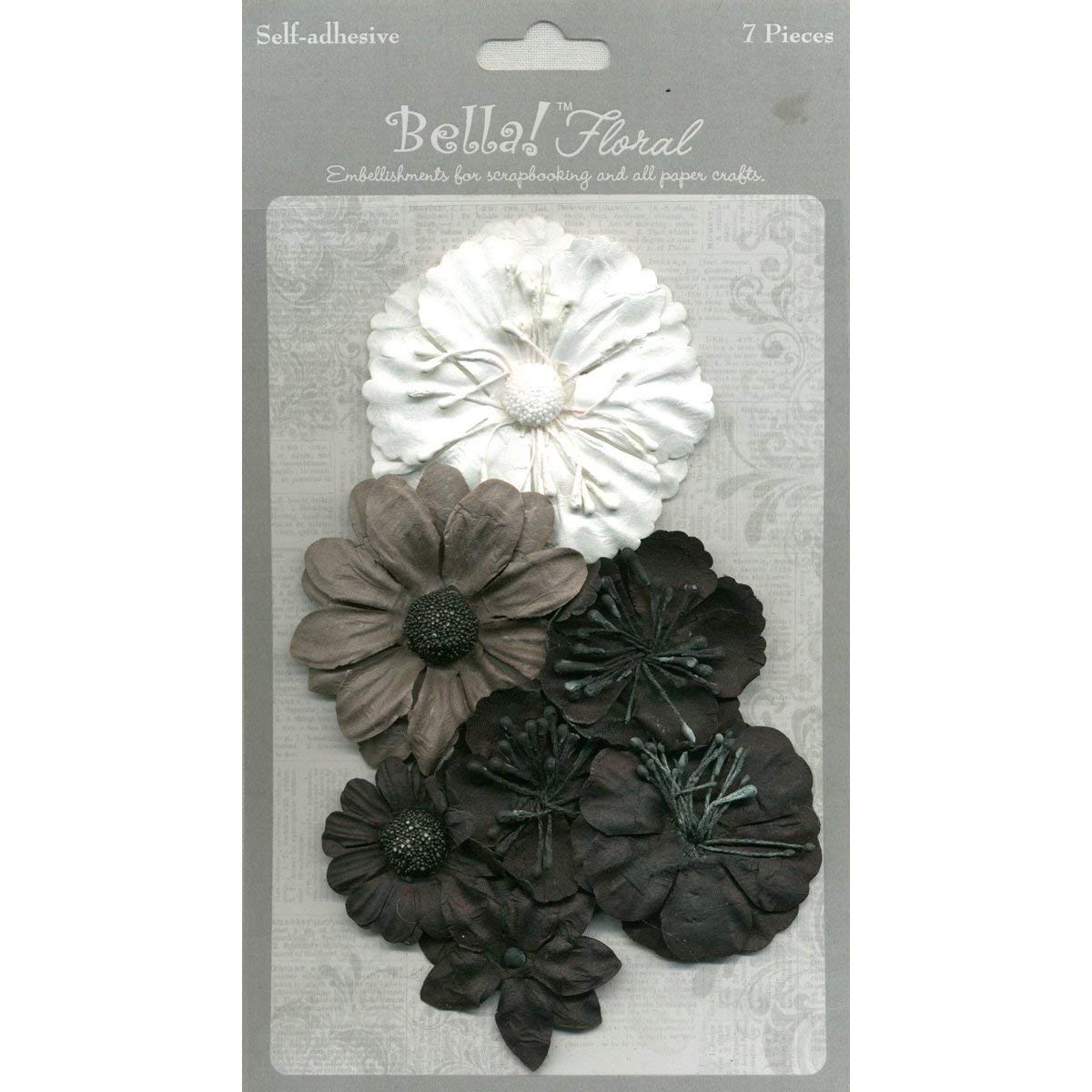 Ruby Rock-ItBella Paper Florals-Black