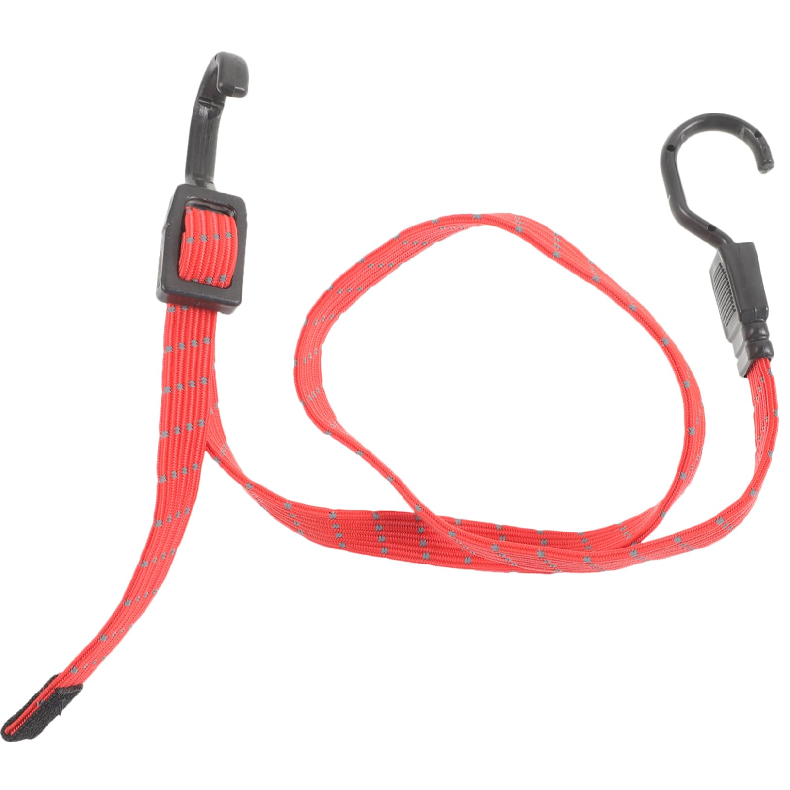 BESPORTBLE Corde élastique extérieure remorquer Sandow de Fixation de Bagage Ceintures de sécurité Cordons élastiques en Plein air Sangles élastiques Métal Rouge