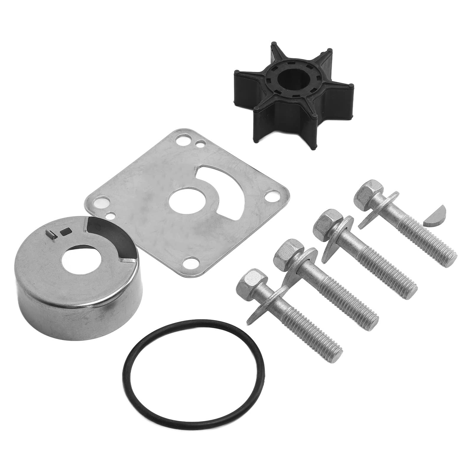 Water Pump Impeller Repair Kit, Antirust Stainless Steel 6L2‑W0078‑00 for Upgrade