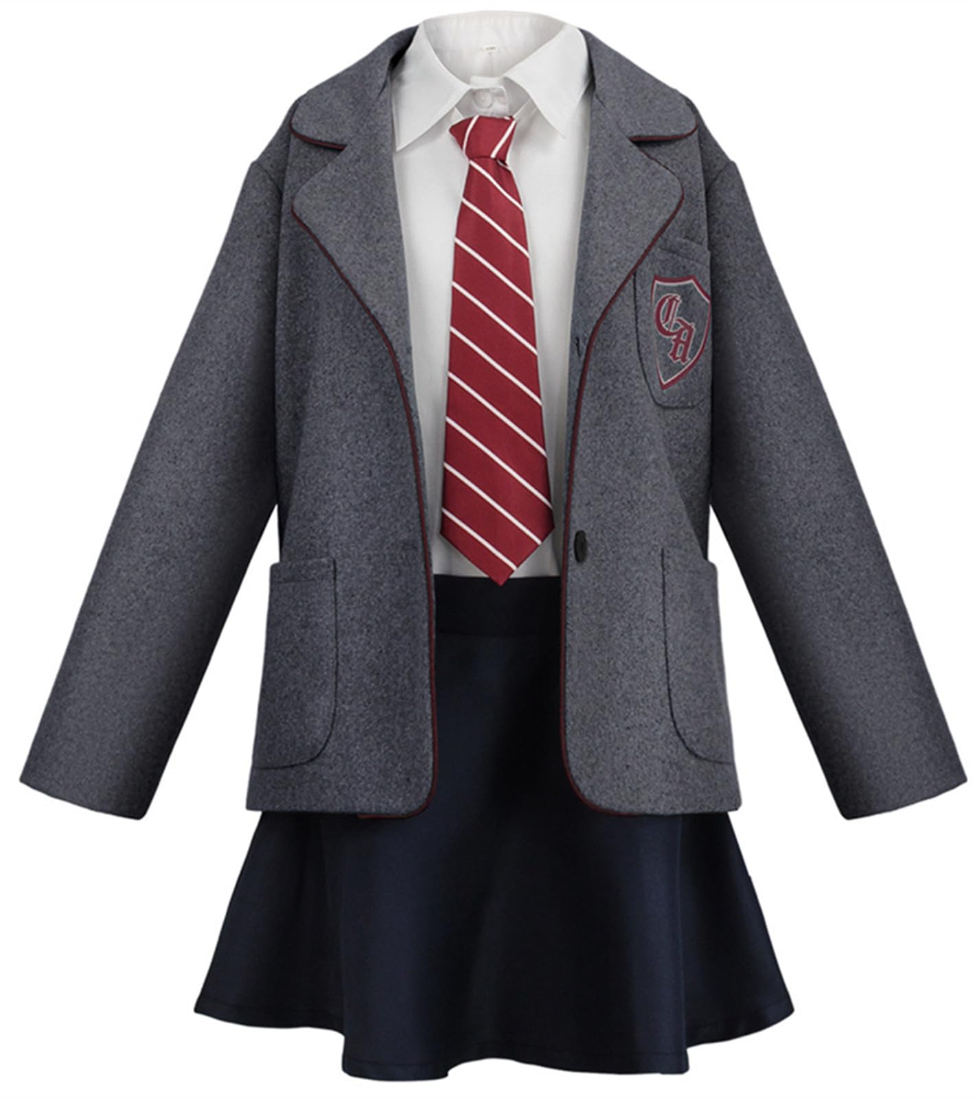 Bambina Cosplay Matilda Costume Halloween Festa Uniforme Scolastica