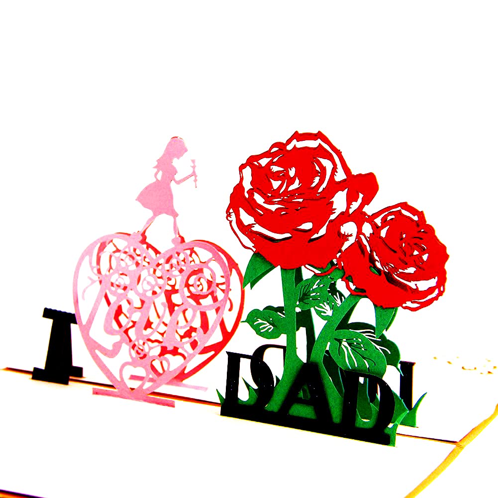 Tarjeta De Cumpleaños 3D Pop-up Paper Spiritz - Hecha A Mano, Papel Ecológico, Tamaño 10x15 Cm, Personalizable